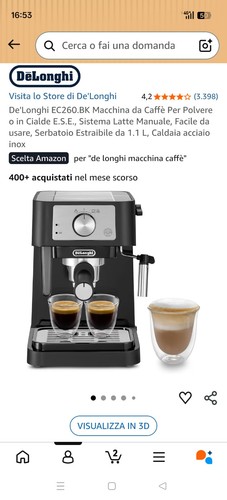 Longhi ec260 macchina - ec260,